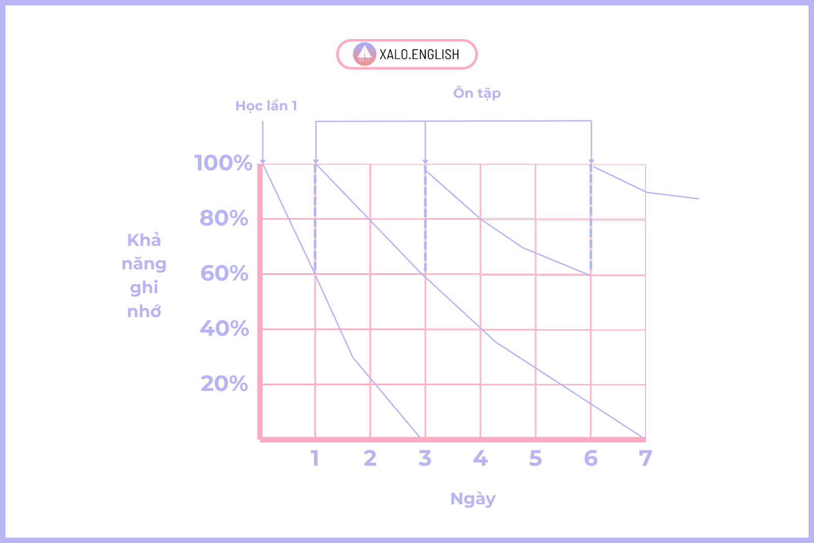 Ôn từ vựng nhớ lâu dựa trên phương pháp lặp lại ngắt quãng (Spaced Repetition)