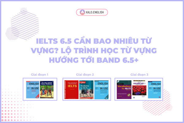 IELTS 6.5 cần bao nhiêu từ vựng? Lộ trình học từ vựng chi tiết hướng tới band 6.5+