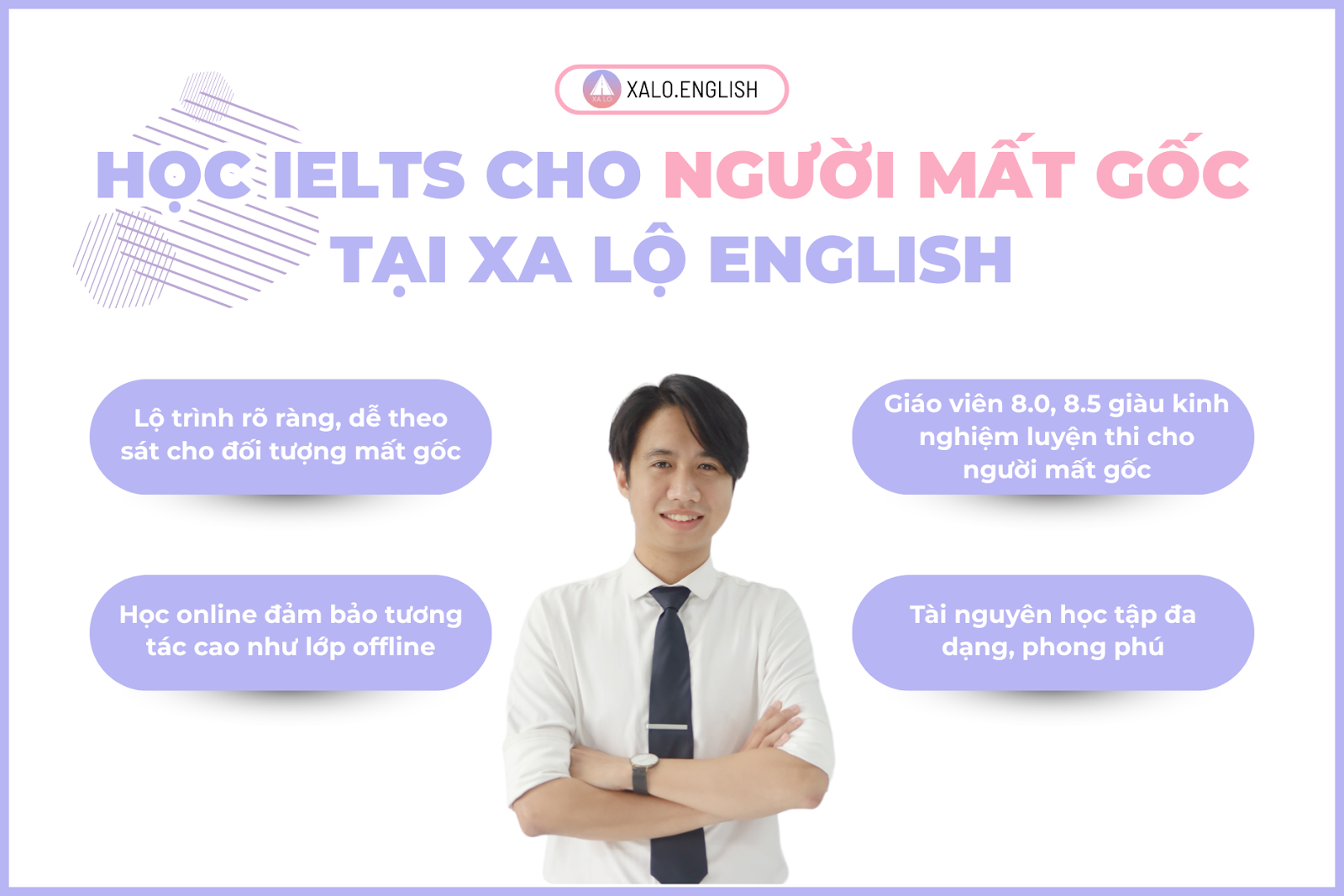 Học IELTS cho người mất gốc tại Xa Lộ English