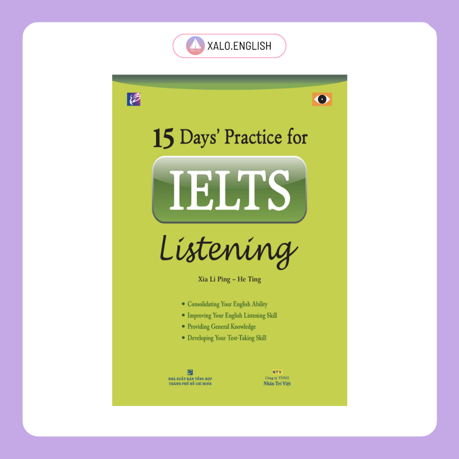15 Days Practice for IELTS Listening – lộ trình luyện nghe IELTS cấp tốc 15 ngày