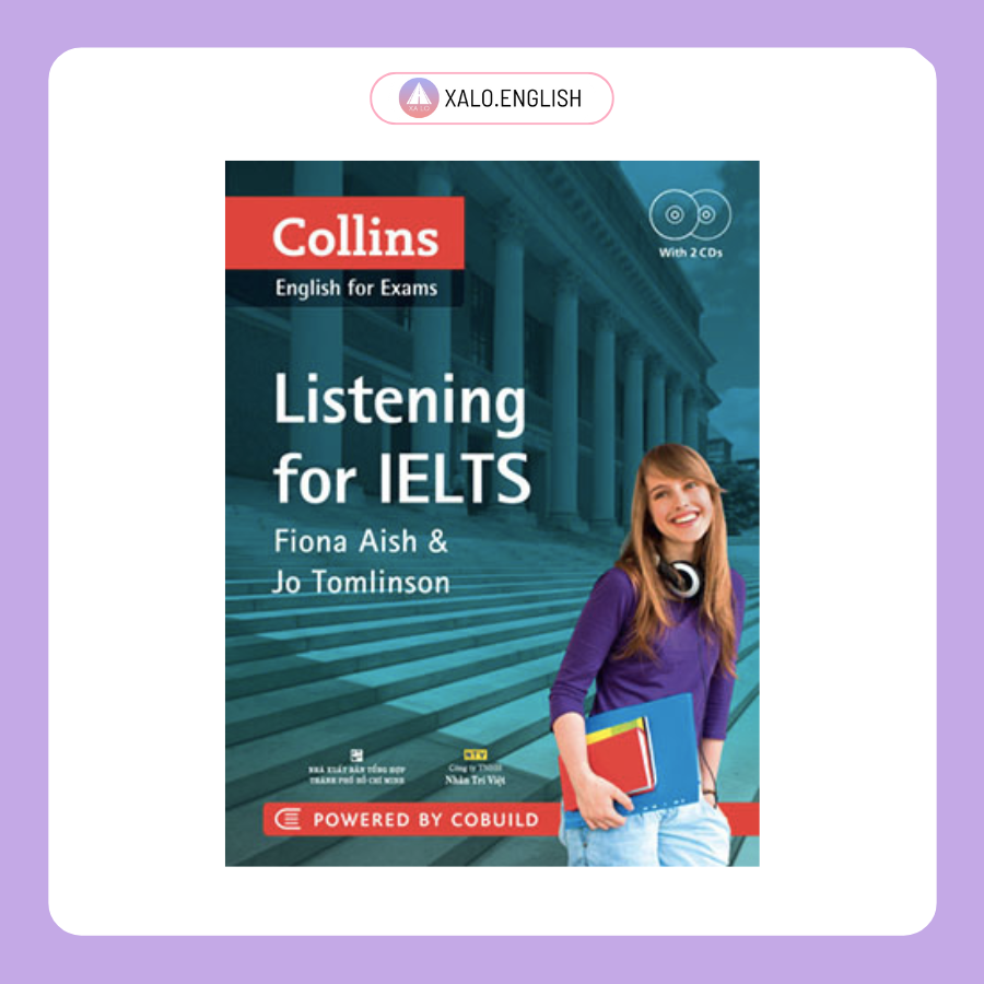Collins Listening for IELTS – tài liệu luyện nghe chuẩn format đề thi IELTS