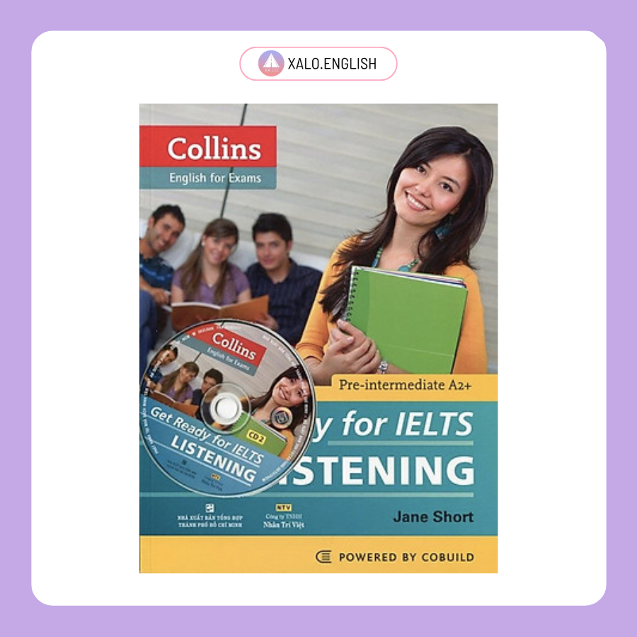 Sách Get Ready for IELTS Listening – luyện nghe IELTS từ cơ bản đến trung cấp