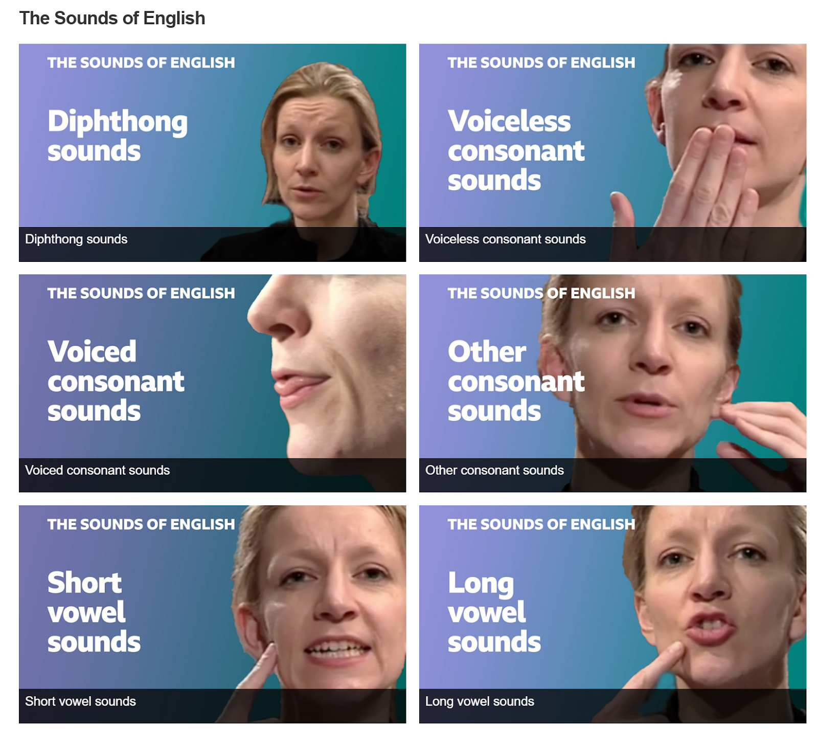 BBC Learning English với lộ trình luyện âm có hệ thống bài bản