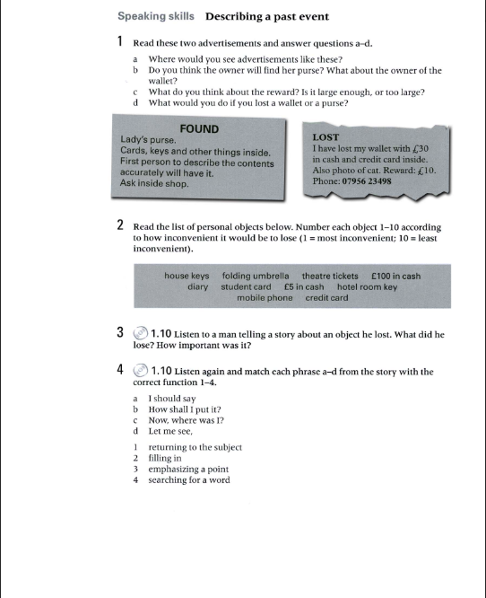 Phần Speaking trong sách Improve your IELTS Listening and Speaking Skills được thiết kế mang tính ứng dụng cao, giúp học viên có flow trả lời tự nhiên