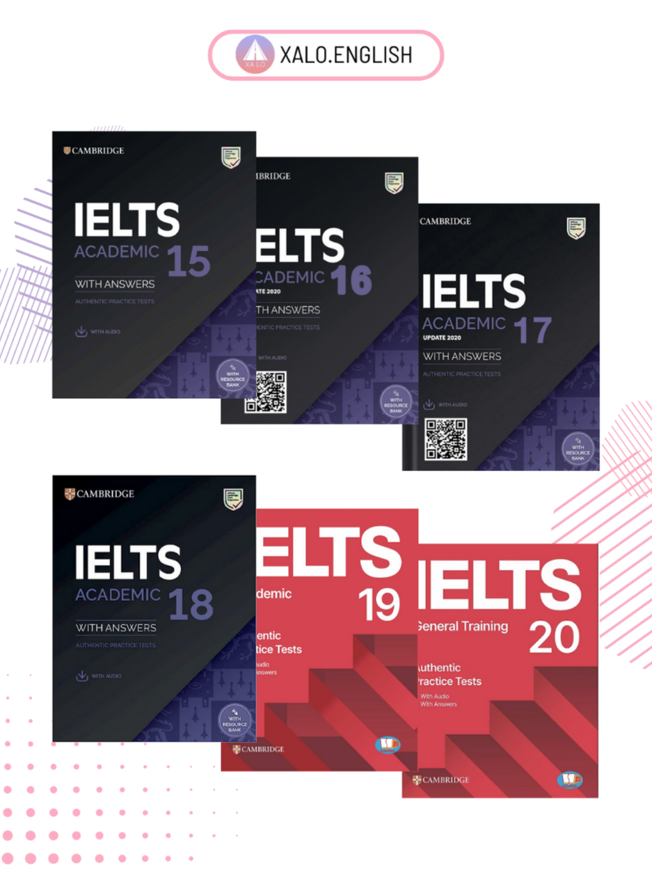 Tải trọn bộ sách Cambridge IELTS 15-20