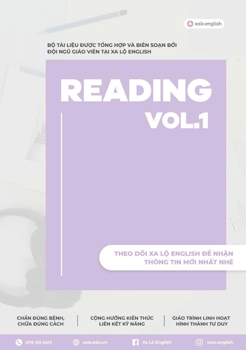 Tài liệu Reading được thiết kế khoa học nhằm tăng tốc độ đọc